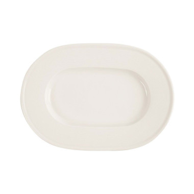 Plat ovale Line - 280 mm - Lot de 6 - Finedine  au meilleur prix sur Restock CHR