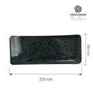 Plat de service Arando - 215x180mm - Finedine  au meilleur prix sur Restock CHR