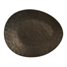 Plat ovale en carbone - 350x285mm - Finedine  au meilleur prix sur Restock CHR