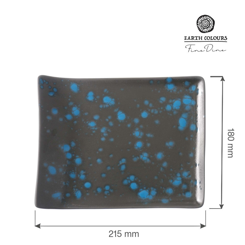 Plat de service Flora - 215x180mm - Finedine  au meilleur prix sur Restock CHR
