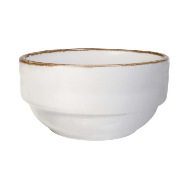 Bol empilable en vanille - 120 mm - Finedine  au meilleur prix sur Restock CHR