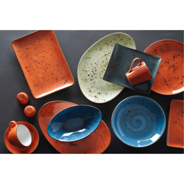 Plat de service Iris - 215x120mm - Finedine  au meilleur prix sur Restock CHR