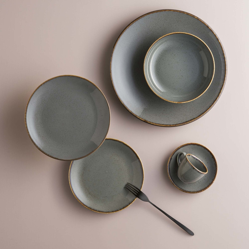 Plat ovale en pierre - 320x200mm - Finedine  au meilleur prix sur Restock CHR