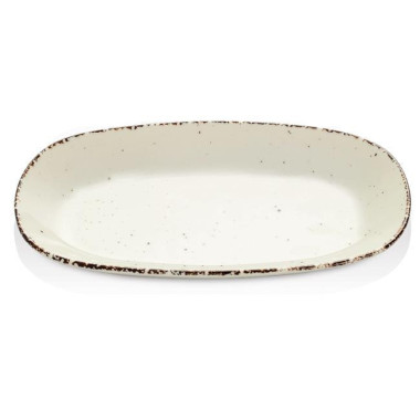 Plat ovale en opale - 260x150mm - Finedine  au meilleur prix sur Restock CHR