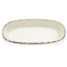 Plat ovale en opale - 260x150mm - Finedine  au meilleur prix sur Restock CHR