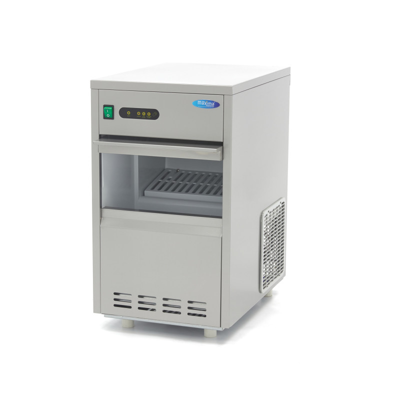 Machine à glaçons - 24 kg/jour - Glaçons en forme de balle - Refroidie à l'eau - Maxima  au meilleur prix sur Restock CHR
