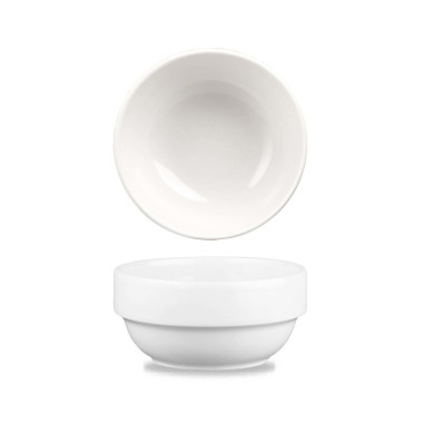 Bol empilable blanc - 360 ml - Finedine  au meilleur prix sur Restock CHR