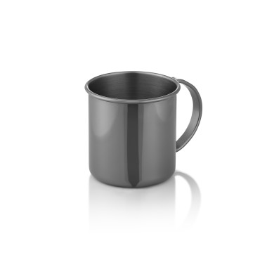 Acier inox 18/8 Gobelet Moscow Mule 0,45 ltr 9 cm H 9 cm gun metal inox 18/8 professionnel - Was Germany  au meilleur prix sur R