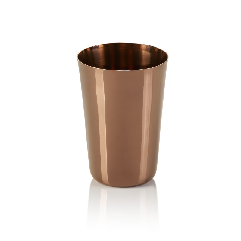Acier inox chrome-nickel, PVD Gobelet Cup 0,4 ltr 8 cm H 11,5 cm bronze inox PVD (x4) professionnel - Was Germany  au meilleur p