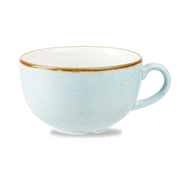 Tasse à cappuccino en Stonecast couleur ?uf de canard - 340 ml - Finedine  au meilleur prix sur Restock CHR