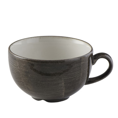 Tasse cappuccino en fonte Stonecast Patina Iron Black - 340 ml - Finedine  au meilleur prix sur Restock CHR