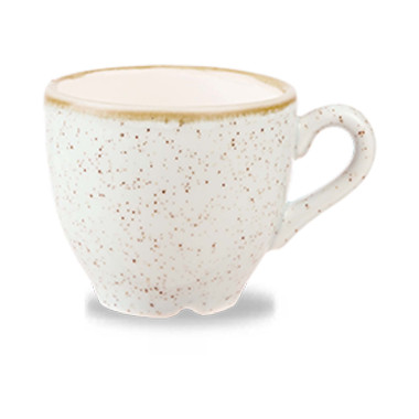 Tasse à espresso Stonecast Barley White - 100ml - Finedine  au meilleur prix sur Restock CHR