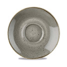 Soucoupe en grès Grey pour espresso - 118 mm - Finedine  au meilleur prix sur Restock CHR