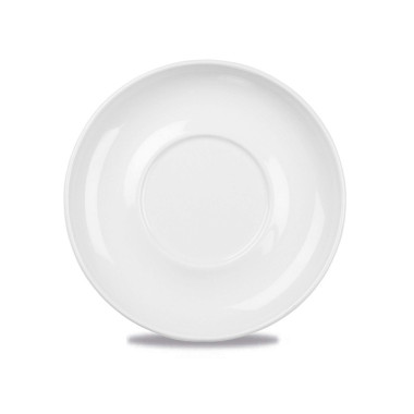 Sous-tasse à thé compacte blanche - 152 mm - Finedine  au meilleur prix sur Restock CHR