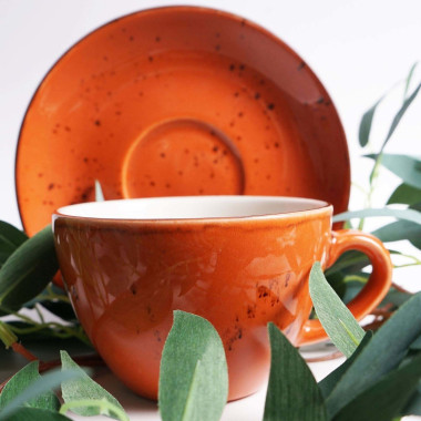 Sous-tasse à espresso Dahlia - 115 mm - Finedine  au meilleur prix sur Restock CHR