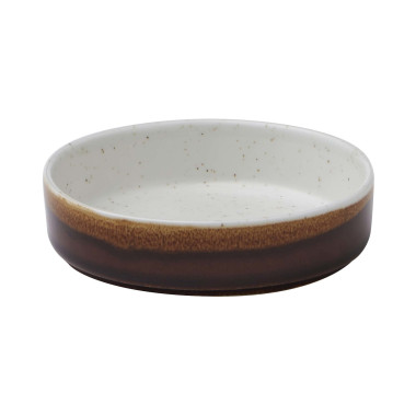 Plat latéral blanc Nourish en orge - 120 mm - Lot de 12 - Finedine  au meilleur prix sur Restock CHR