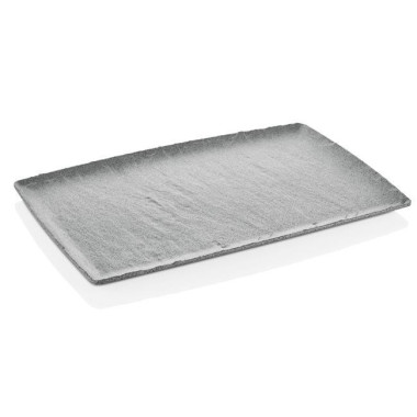 Plat rectangulaire en granit gris GN 1/1 530x325 mm - Finedine  au meilleur prix sur Restock CHR