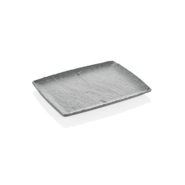 Plat en Polaris granit gris GN 1/2 265x325mm - Finedine  au meilleur prix sur Restock CHR