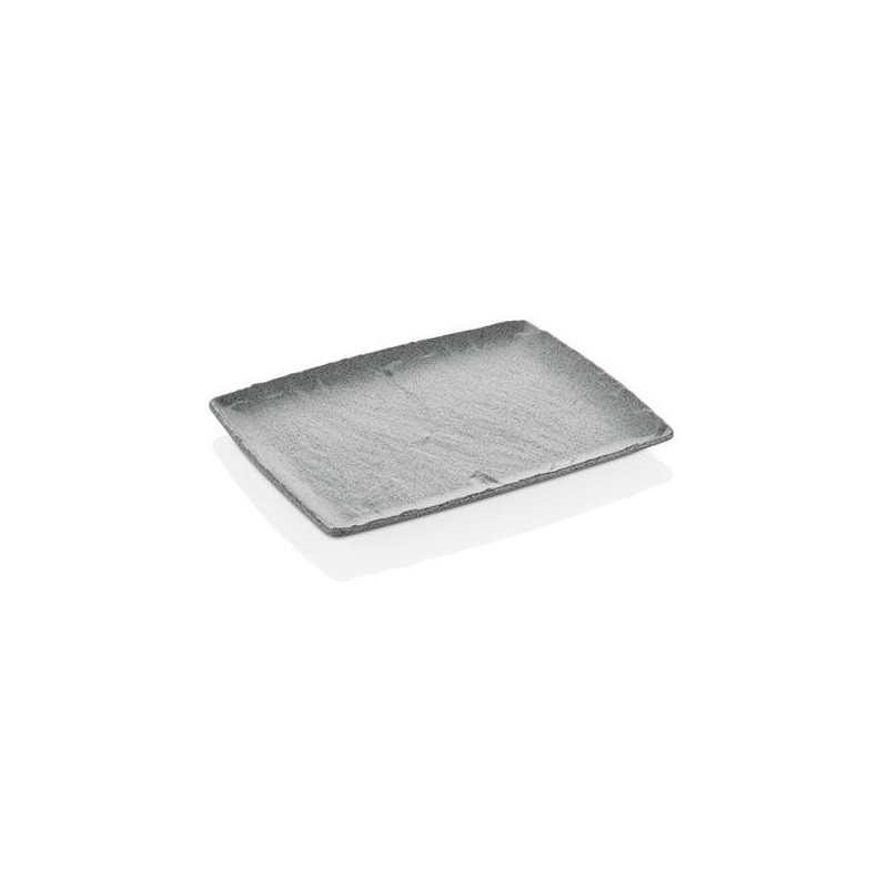 Plat en Polaris granit gris GN 1/2 265x325mm - Finedine  au meilleur prix sur Restock CHR