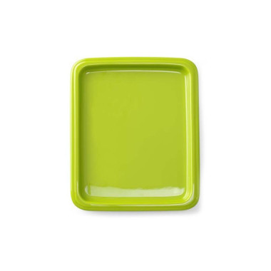 Plat en porcelaine GN 1/2 - vert - (h)20mm - Finedine  au meilleur prix sur Restock CHR
