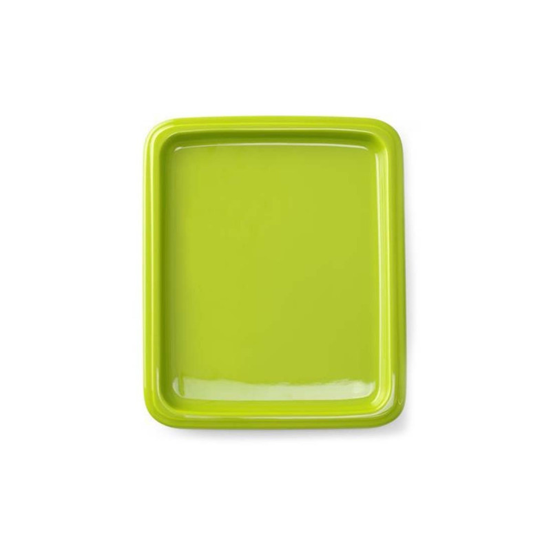 Plat en porcelaine GN 1/2 - vert - (h)20mm - Finedine  au meilleur prix sur Restock CHR