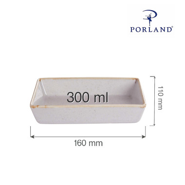Plat en céramique - 160x110mm - Finedine  au meilleur prix sur Restock CHR