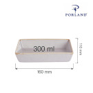 Plat en céramique - 160x110mm - Finedine  au meilleur prix sur Restock CHR