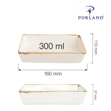 Assiette à sable - 160x110mm - Finedine  au meilleur prix sur Restock CHR