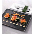 Plat en charbon - 320x200mm - Finedine  au meilleur prix sur Restock CHR