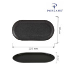 Plat en charbon - 320x200mm - Finedine  au meilleur prix sur Restock CHR