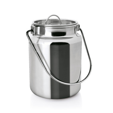 Acier inox chrome-nickel Bidon de transport avec anse 3 ltr 15 cm inox professionnel - Was Germany  au meilleur prix sur Restock