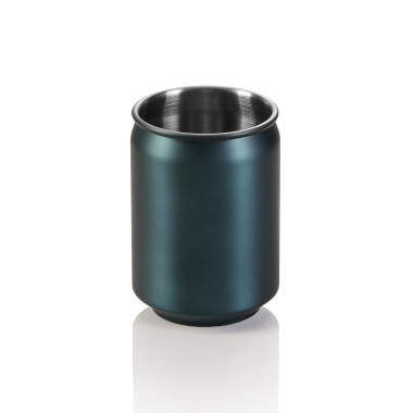 Acier inox 18/8 Gobelet 0,35 ltr 7 cm H 10,5 cm bleu mat HLC inox 18/8 NOCTURN professionnel - Was Germany  au meilleur prix sur