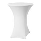 Housse de table basique - blanche - 70-85(H)105-115mm - Finedine  au meilleur prix sur Restock CHR