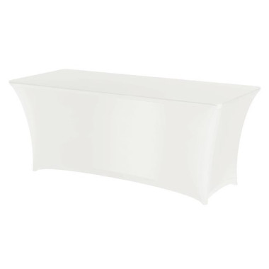 Nappe rectangulaire Symposium - blanche - 150x76x(H)73mm - Finedine  au meilleur prix sur Restock CHR