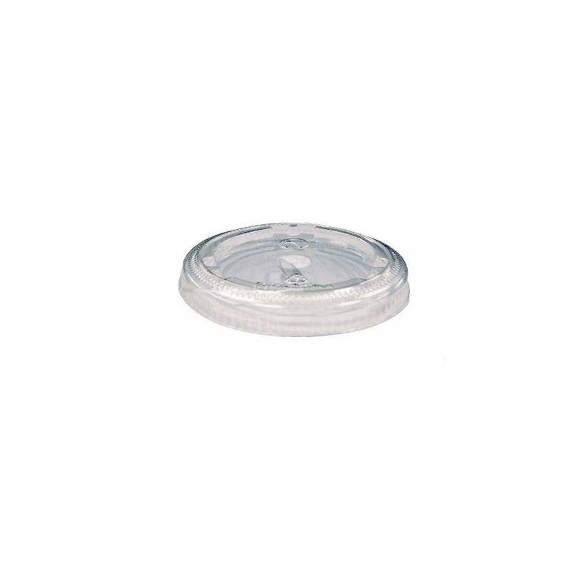 Couvercle jetable en PLA de 78 mm de diamètre avec trou pour Paille jetable - 50 pièces - Ecobioshopping  au meilleur prix sur R