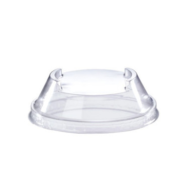 Couvercle jetable empilable en PLA diamètre 100 mm sans trou. - 50 pièces - Ecobioshopping  au meilleur prix sur Restock CHR