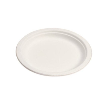 Assiette jetable plate 18 cm en cellulose - 50 pièces - Ecobioshopping  au meilleur prix sur Restock CHR