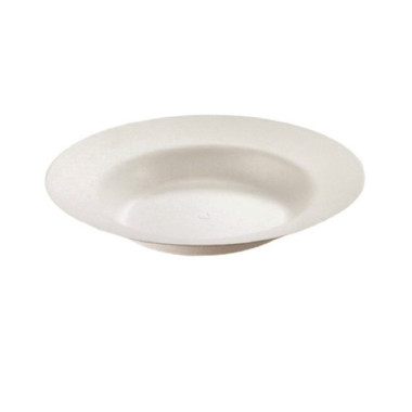 Assiette jetable Creuse Élégance 23 cm en cellulose - 50 pièces - Ecobioshopping  au meilleur prix sur Restock CHR