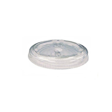 Couvercle jetable en PLA de 78 mm de diamètre avec trou pour Paille jetable - 1000 pièces - Ecobioshopping  au meilleur prix sur
