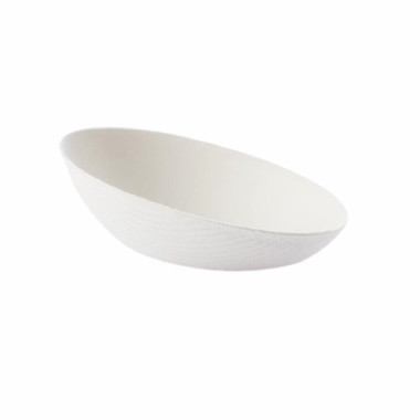 Assiette jetable ovale en cellulose - 2400 pièces - Ecobioshopping  au meilleur prix sur Restock CHR