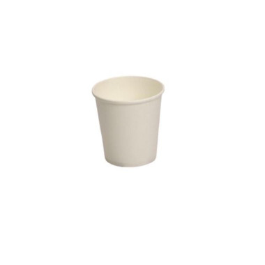 Verre jetable Blanc 85 ml - 50 pièces - Ecobioshopping  au meilleur prix sur Restock CHR