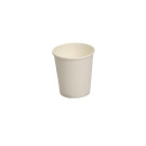 Verre jetable blanc 125 ml - 50 pièces - Ecobioshopping  au meilleur prix sur Restock CHR