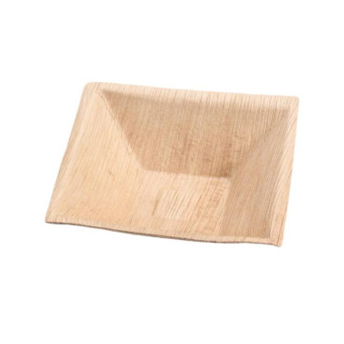 Étui 16x16x5 cm en feuille de palmier - 25 pièces - Ecobioshopping  au meilleur prix sur Restock CHR