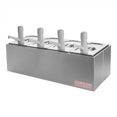 Distributeur sauce 4x04,8L - Max Pro  au meilleur prix sur Restock CHR