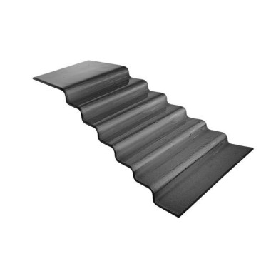 Escalier de buffet en verre noir Vetro à sept niveaux - 680x(H)200mm - Finedine  au meilleur prix sur Restock CHR