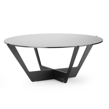 Buffet Skiatos Noir - dia. 615 mm - en lot de plexiglas - Finedine  au meilleur prix sur Restock CHR
