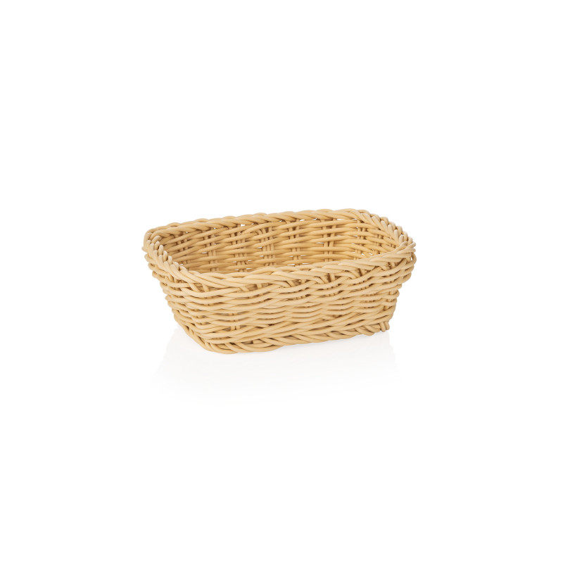 WEAVER PRO TISCHKÖRBE Panier 19 x 13 cm H 6 cm beige polypropylène WEAVER PRO professionnel - Was Germany  au meilleur prix sur 