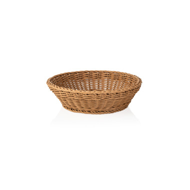 WEAVER PRO TISCHKÖRBE Panier rond 29 cm H 7 cm marron polypropylène WEAVER PRO professionnel - Was Germany  au meilleur prix sur