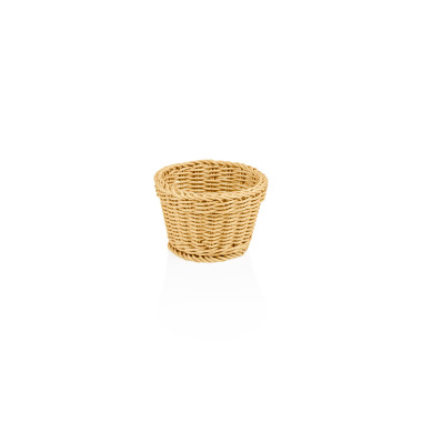 WEAVER PRO TISCHKÖRBE Panier rond 13 cm H 10 cm beige polypropylène WEAVER PRO professionnel - Was Germany  au meilleur prix sur