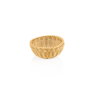 WEAVER PRO TISCHKÖRBE Panier rond 20 cm H 8 cm beige polypropylène WEAVER PRO professionnel - Was Germany  au meilleur prix sur 